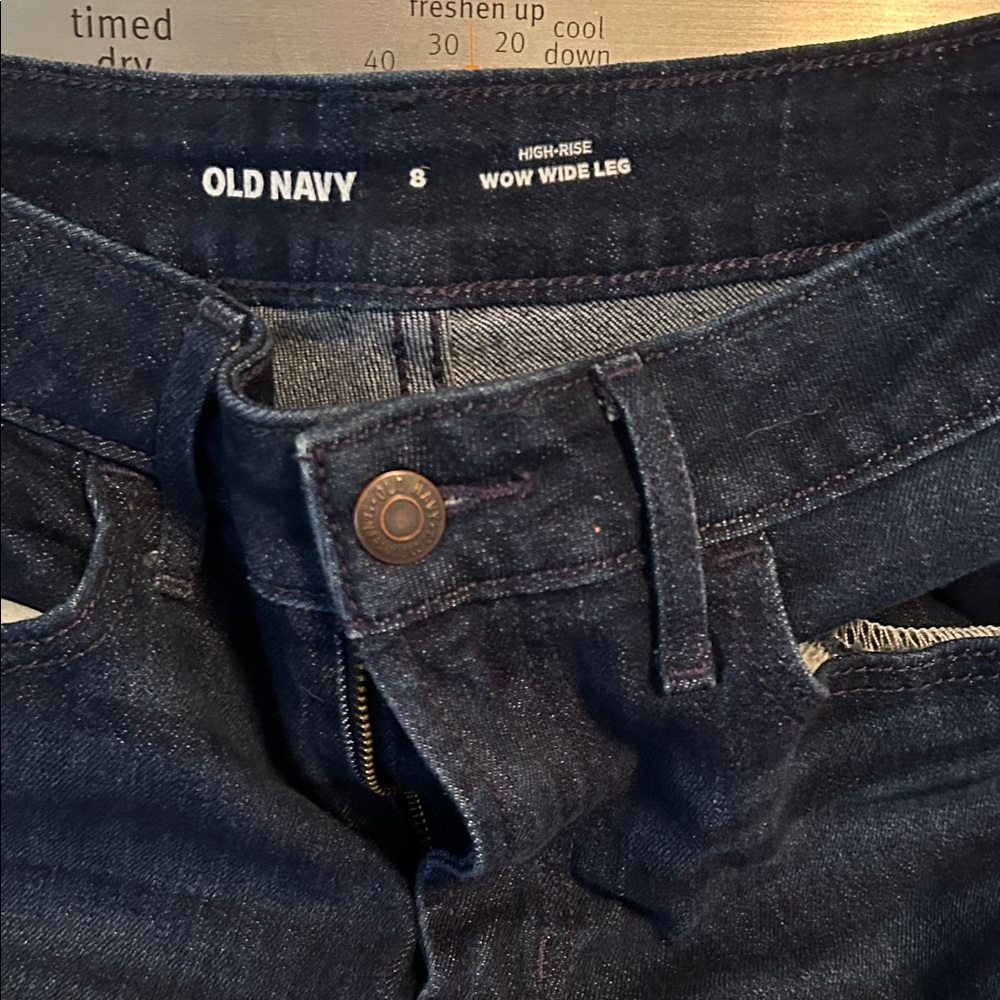 Old Navy Men's Bootcut Jeans in Dark Blue Denim